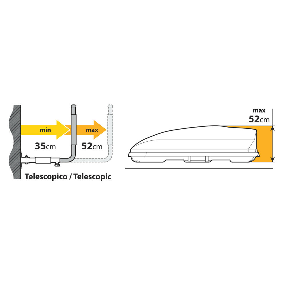 SUPPORTI DA PARETI PER BOX AUTO | NORDRIVE