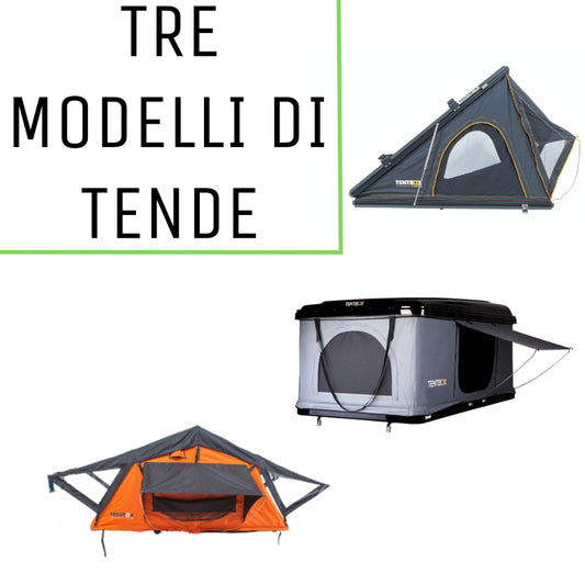 Scopriamo insieme i tre modelli di TentBox