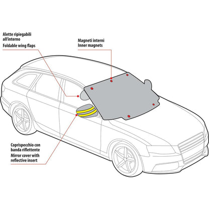 COPERTURA PARABREZZA MAGNETICA PER AUTO