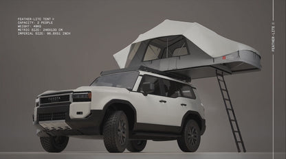 TENDA DA TETTO PER AUTO | FEATHER LITE II FRONT RUNNER DOMETIC