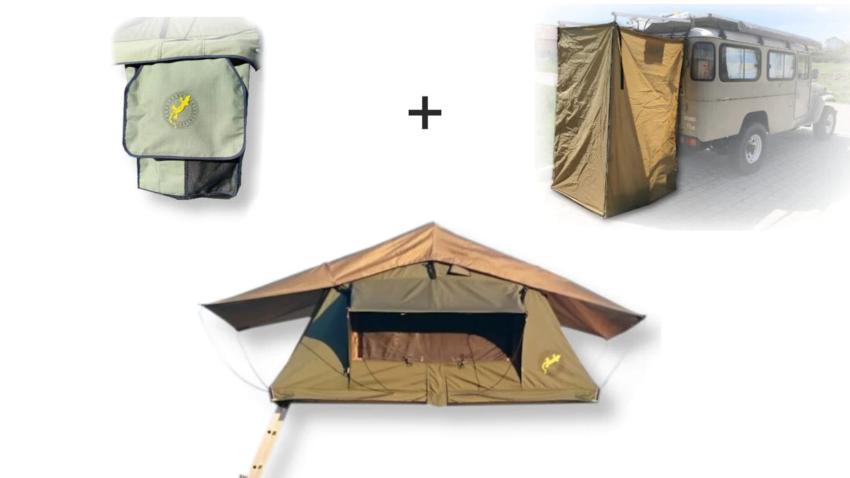 SET-UP GORDIGEAR TANAMI BASE + SHOWER ROOM + BORSA PORTA SCARPE