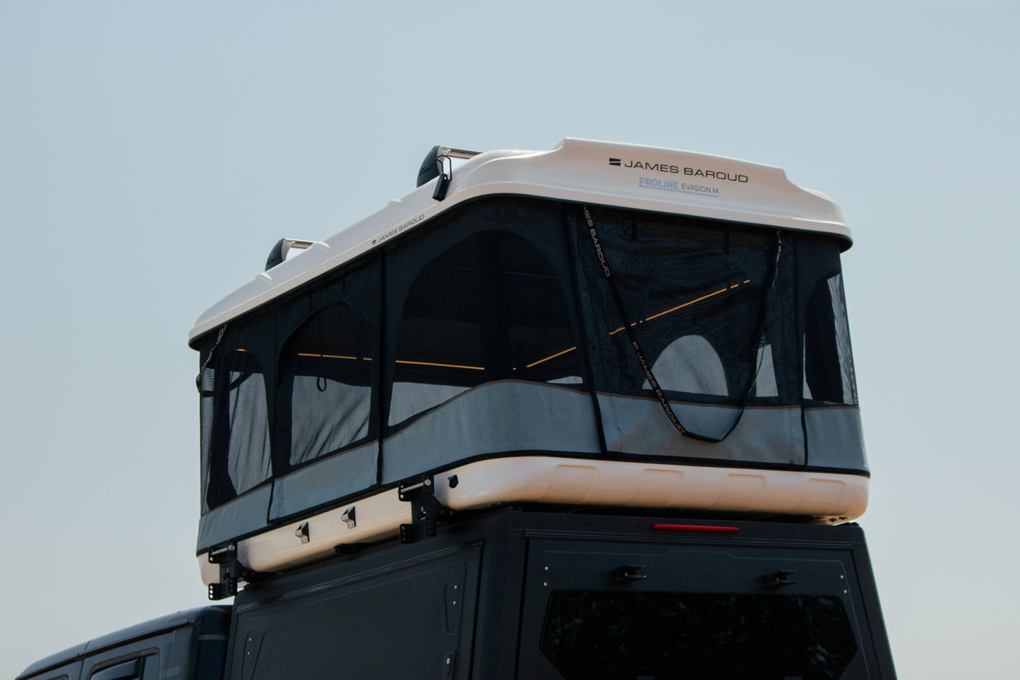 TENDA DA TETTO PER AUTO | JAMES BAROUD EVASION PROLINE BIANCA