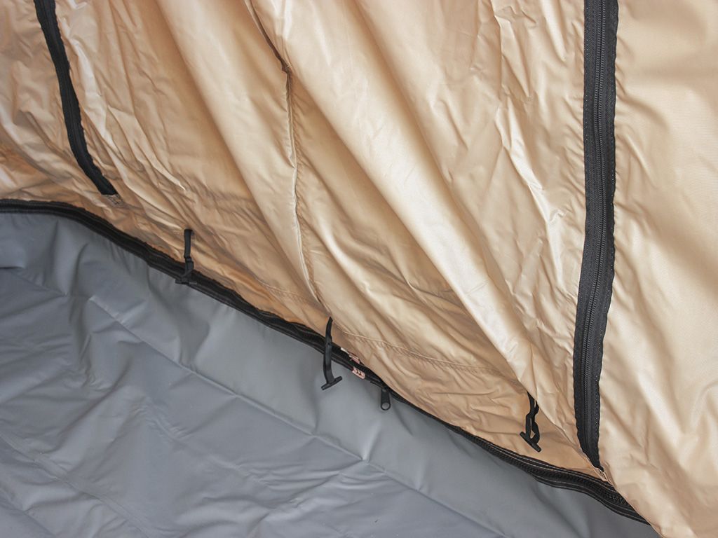 cabina spogliatoio per tenda da tetto front runner, tende da tetto economiche energy in motion, front runner italia